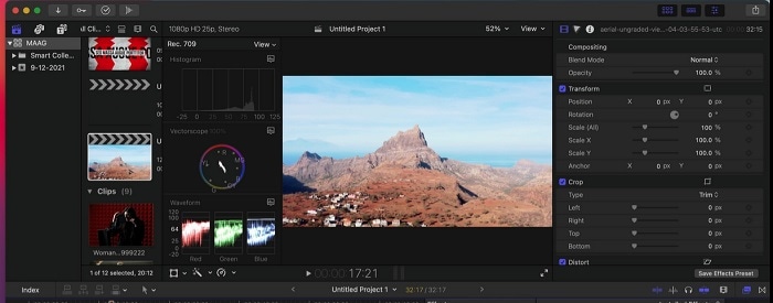 color grading final cut pro x