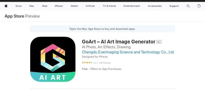 go art ai art generator forsmartphones