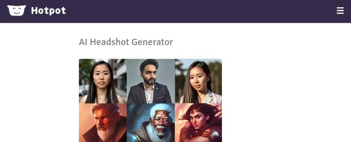 hotpot ai headshot generator