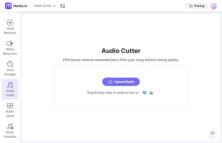 add audio or video file