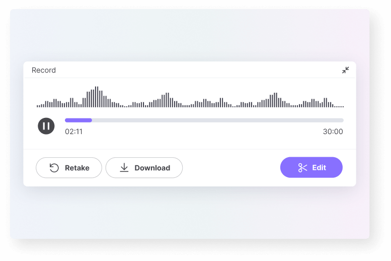 download the sound recording